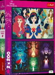 Opakowanie Puzzle 2x200 Czarujące księżniczki Disney Princess 13317