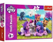 Opakowanie Puzzle 30 Przyjacielskie Koniki Pony TREFL