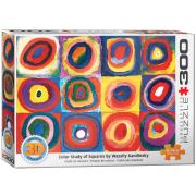 Opakowanie Puzzle 300 3D Kandinsky Study Squares 6331-1323