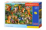 Opakowanie Puzzle 300 Niezwykłe zwierzęta B-030491