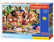 Opakowanie Puzzle 300 Puppies Dessert CASTOR