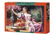 Okładka książki Puzzle 3000 Dama w różowej sukni CASTOR