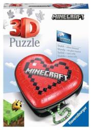 Opakowanie Puzzle 3D 54 Serce Minecraft