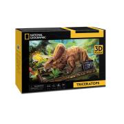 Puzzle 3D National Geographic Triceratops. Wydawca: Cubic Fun. Dadada.pl Opakowanie Puzzle 3D National Geographic Triceratops