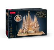 Puzzle 3D Sagrada Familia LED. Wydawca: Cubic Fun. Dadada.pl Opakowanie Puzzle 3D Sagrada Familia LED