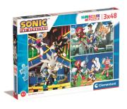 Opakowanie Puzzle 3x48 Sonic