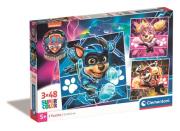Opakowanie Puzzle 3x48 Super Kolor Psi Patrol