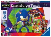 Opakowanie Puzzle 3x49 Sonic Prime