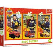 Opakowanie Puzzle 3x50 Ekipa z remizy TREFL