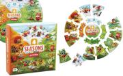 Puzzle 4 niesamowite pory roku. Wydawca: CUBIKA. Dadada.pl Opakowanie Puzzle 4 niesamowite pory roku