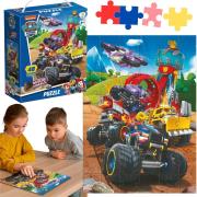 Puzzle 48 Psi Patrol pojazdy. Wydawca: Dodo. Dadada.pl Opakowanie Puzzle 48 Psi Patrol pojazdy