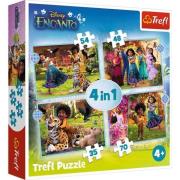 Opakowanie Puzzle 4w1 Nasze magiczne Encanto 34615