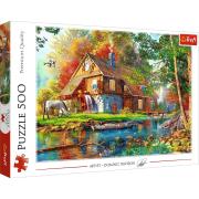 Opakowanie Puzzle 500 Chatka nad rzeką MGL 37484
