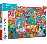 Opakowanie Puzzle 500 Disney: Na przestrzeni lat TREFL