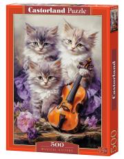 Opakowanie Puzzle 500 Musical Kittens CASTOR