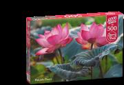 Opakowanie Puzzle 500 Pink Lotus Flowers 20012