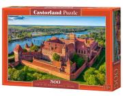 Opakowanie Puzzle 500 View of The Malbork Castle CASTOR