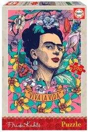 Opakowanie Puzzle 500 Viva La Vida, Frida Kahlo G3