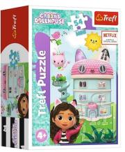 Opakowanie Puzzle 54 mini Z Gabby zawsze jest wesoło 4 TREFL