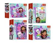 Opakowanie Puzzle 54 mini Z Gabby zawsze jest wesoło TREFL