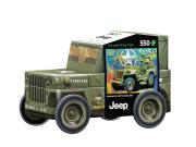 Opakowanie Puzzle 550 TIN Military Jeep 8551-5598