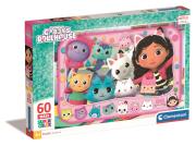 Opakowanie Puzzle 60 Maxi Super Kolor Gabby's Dollhouse