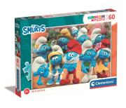 Opakowanie Puzzle 60 Super Kolor Smurfs Puffi