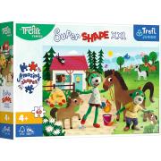 Opakowanie Puzzle 60 Super Shape XXL Trefliki w stadninie