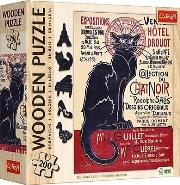 Opakowanie Puzzle drewniane 200 Czarny Kot TREFL