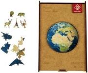 Opakowanie Puzzle drewniane A3 - Glob