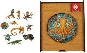 Opakowanie Puzzle drewniane A4 - Ośmiornica