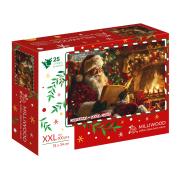 Opakowanie Puzzle drewniane Christmas Santa Claus