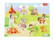 Puzzle drewniane medium  Knight's castle 61636. Wydawca: Trefl PAP. Dadada.pl Opakowanie Puzzle drewniane medium  Knight's castle 61636