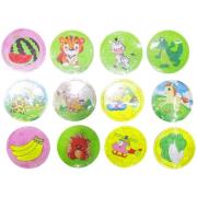 Puzzle drewniane okrągłe 13el. Wydawca: Trifox. Dadada.pl Opakowanie Puzzle drewniane okrągłe 13el