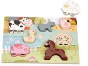 Puzzle drewniane Zwierzątka. Wydawca: Madej. Dadada.pl Opakowanie Puzzle drewniane Zwierzątka