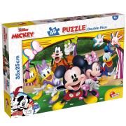 Opakowanie Puzzle dwustronne 48 Mickey
