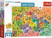 Puzzle Edukacyjne 44 Mapa Czech TREFL. Wydawca: Trefl. Dadada.pl Opakowanie Puzzle Edukacyjne 44 Mapa Czech TREFL