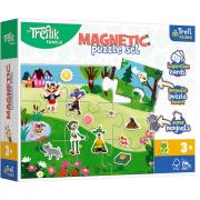 Puzzle magnetyczne Treflikowy dzień 93166. Wydawca: Trefl PAP. Dadada.pl Opakowanie Puzzle magnetyczne Treflikowy dzień 93166