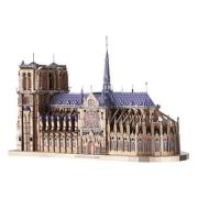 Opakowanie Puzzle Metalowe 3D - Katedra Notre Dame