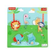 Puzzle mini drewniane Fisher Price fun 61619. Wydawca: Trefl PAP. Dadada.pl Opakowanie Puzzle mini drewniane Fisher Price fun 61619