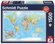 Opakowanie Puzzle PQ 1500 Mapa świata G3