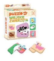 Opakowanie Puzzle Wiejskie Zwierzęta 2+