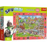 Opakowanie Puzzle100 Obserwacyjne - Spy Guy Miasto TREFL