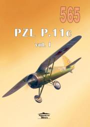 Pzl P.11c vol.I 565. Autor:   Praca zbiorowa. Dadada.pl Okładka książki Pzl P.11c vol.I 565