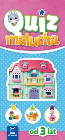 Quiz malucha z zajączkiem. 3+. Quiz malucha. Autor: Bator Agnieszka. Dadada.pl Okładka książki Quiz malucha z zajączkiem. 3+. Quiz malucha