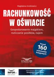 Rachunkowość w oświacie. Autor: Grotkiewicz Magdalena. Dadada.pl Okładka książki Rachunkowość w oświacie