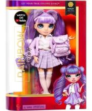 Rainbow High Junior High Fashion Violet Willow. Wydawca: MGA. Dadada.pl Opakowanie Rainbow High Junior High Fashion Violet Willow
