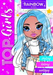 Okładka książki Rainbow High. Top Girls. Stylizuj, koloruj, naklejaj 2