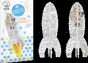 Opakowanie Rakieta kolorowanka XXL wyd. 2022