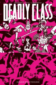 Ratujcie swoje pokolenie. Deadly Class. Tom 10. Autor: Remender Rick, Wes Craig. Dadada.pl Okładka książki Ratujcie swoje pokolenie. Deadly Class. Tom 10